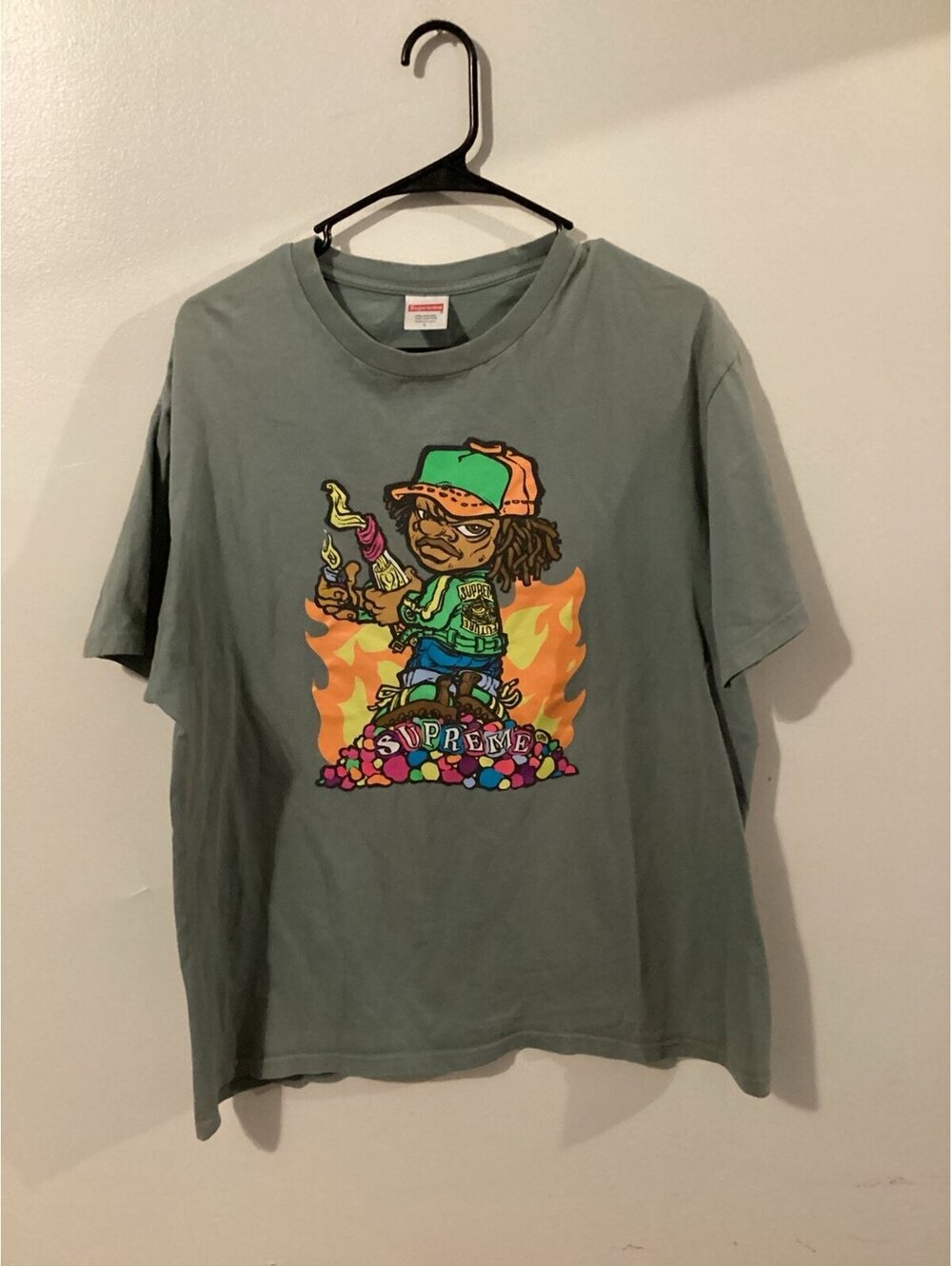 SUPREME Molotov Boy T shirt